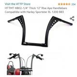 HTTMT HB02-1/4" Thick 12" Rise Ape Handlebars