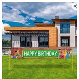Sesame Street Happy Birthday Banner for Baby