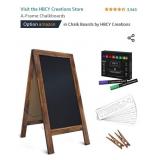 A-Frame Chalkboards HBCY Creations Sidewalk