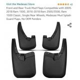 Front and Rear Truck Mud Flaps Compatible with