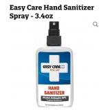 Easy Care Hand Sanitizer Spray - 3.4oz