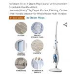 PurSteam 10-in-1 Steam Mop Cleaner with