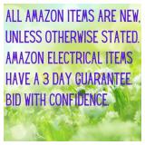 All amazon items are NEW, unless stated otherwise
