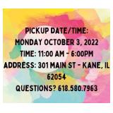 Pickup Location Info