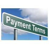 **PAYMENT TERMS**