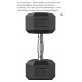 40 Lb Dumbbells , Hand Weights Rubber Encased 40