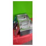 NEW 2 Pots Electric Food Warmer Commercial