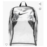 NEW NIKE Clear Backpack