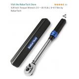 Rebartech 3/8 Inch Torque Wrench 2.5 ~ 45 ft.lb /