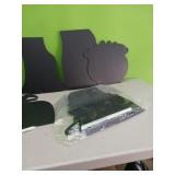 Halloween items 10 plastic silhouettes and