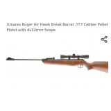 Umarex Ruger Air Hawk Break Barrel .177 Caliber