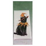 Mary Lake-Thompson Cat Witch Cotton Flour Sack
