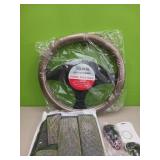 Bling car accessories set