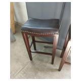 2 New 30" Barstools 28" Wide NailHead Design