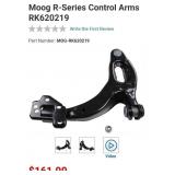 Moog R-Series Control Arms RK620219 New Open Box