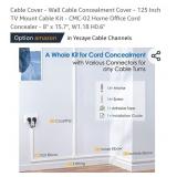 Cable Cover - Wall Cable Concealment Cover - 125