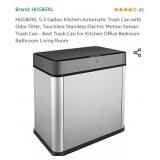 HUG&FKL 5.3 Gallon Kitchen Automatic Trash Can