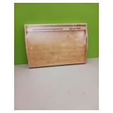 Laptop serving tray. 21" x 14"  new in plastic