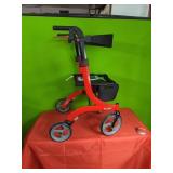 New Rollator Walker " Nitro" Red Very Nice!