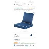 QILLOWAY Outdoor Indoor Chair Cushion Set Patio