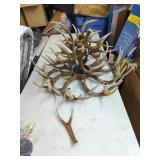 Large Antler Chandelier. Has 1 Antler Off, will