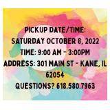 Pickup & Payment Due Date