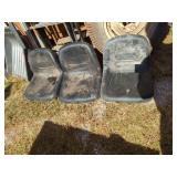 3 Replacement Cub Cadet  Seats   Only No Mounting