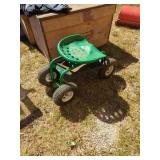 4 Wheel Garden Seat.  Easy on the Knees when