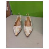 J.Renee  Shoes. Size 10 W.    Ferranne pattern