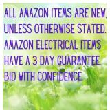 Amazon Items are NEW unless stated otherwise.