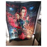 Stranger Things Queen Size blanket
