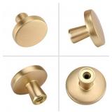 25 pack - Solid round handles, drawers, doors,