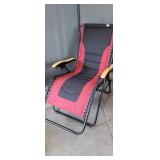 NEW Zero Gravity Chair w/ TrayColor: Red &