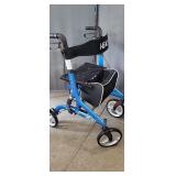 HEAO Rollator Walker with Seat for Seniors,4 x