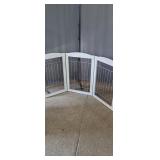 NEW Spirich Freestanding Wire Pet Gate