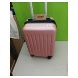 Know Collection pink roll around suitcase on