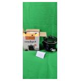 Crock-Pot 2 Quart Round Manual Slow Cooker, Black
