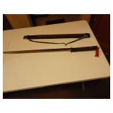 Decorative  sword  26 1/4" blade...Damage to