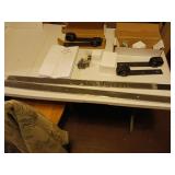 8 foot  Single INDUSTRIAL STYLE sliding barn door