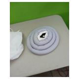 Pet recovery pillow with bag.  ( has damage on