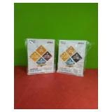 2 New Acrylic Freestanding Sign Holders 8.5"x 11"