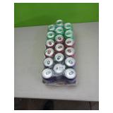 18pk sparkling water...lime, cherry, black cherry