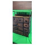 9 Drawer Fabric Dresser with Storage New