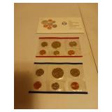 1992 United States Mint Uncirculated Coin Set (10