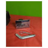 New 2" Receiver American Flag