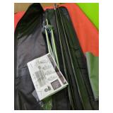 New Outdoor Advertising Sail Sign Frame.  Photo