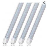 NEW Kihung T8 LED 4FT Light Bulbs, 24W 3120LM