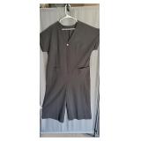 NEW Black Romper (type) w/ Pockets & Belt Loops
