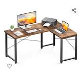 NEW Coleshome 50" L Shaped Desk Computer Desk, L