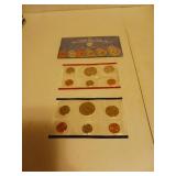 1991 United States Mint Uncirculated Coin Set (10